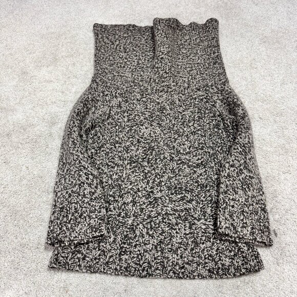 Express Sweater Women’s Brown Wool Cashmere Blend Long Sleeve Pullover Small - Picture 5 of 10